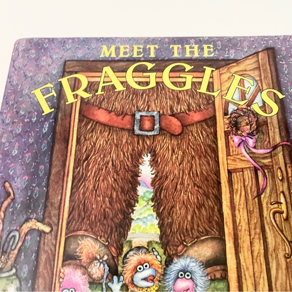 Vintage 1985 First Edition Meet The Fraggles Hardcover Book - Picture 2 of 16